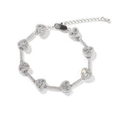 Heart Charm Bracelet
