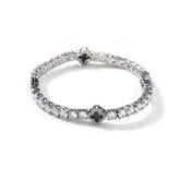Allure “Black” Clover Bracelet