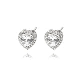 Heart Stud Earrings