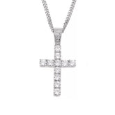 Iced Cross Necklace