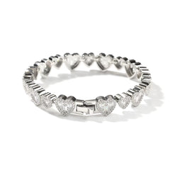 Crystal Heart Bracelet