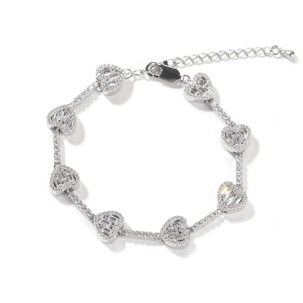 Heart Charm Bracelet