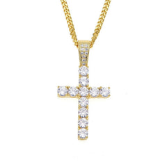 Iced Cross Necklace