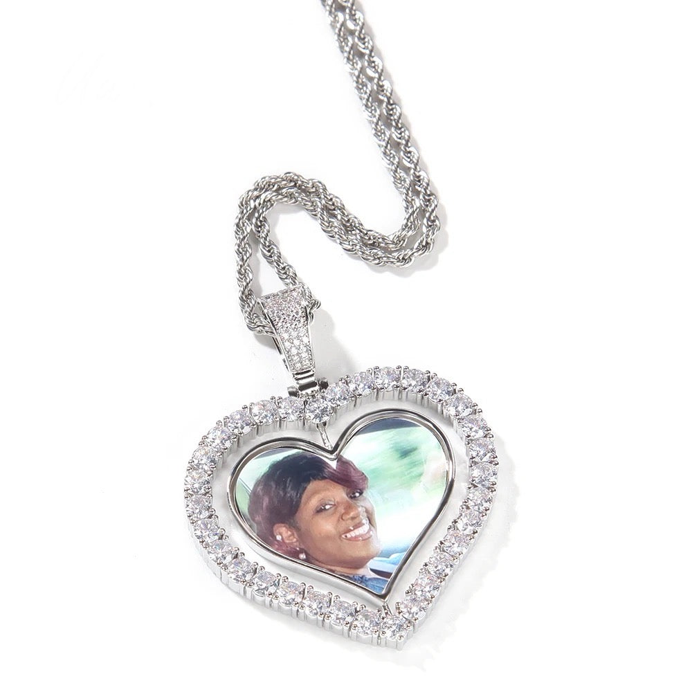 Double Sided Heart Necklace