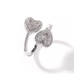 Double Heart Ring