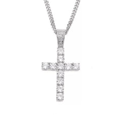 Iced Cross Necklace