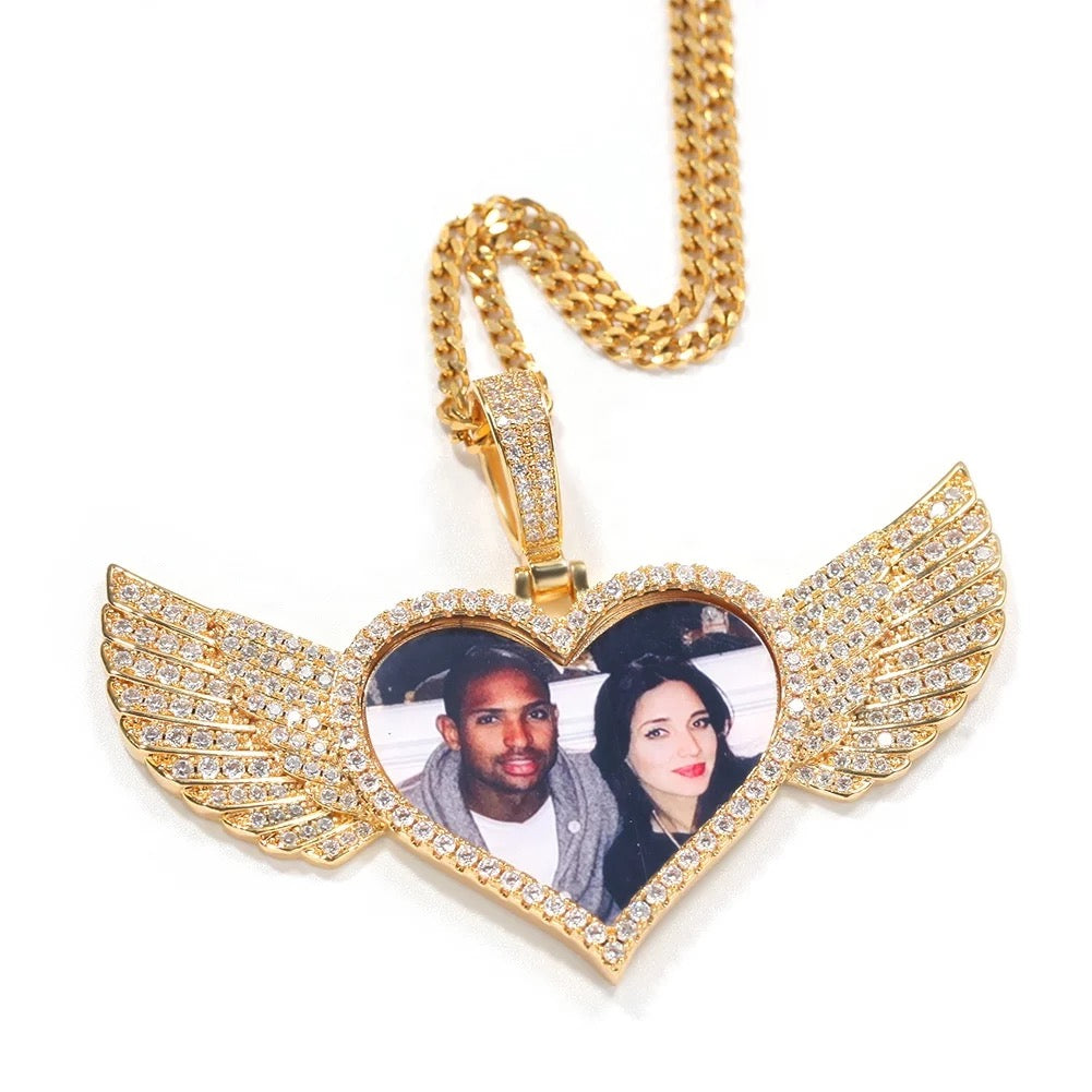 Heart Wing Pendant